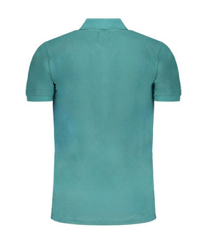 Gianmarco Venturi Green Cotton polo shirt