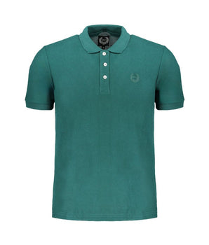 Gianmarco Venturi Green Cotton polo shirt