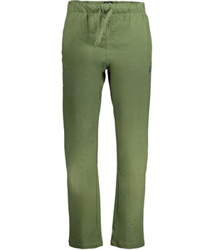 Gianmarco Venturi Green Cotton Trousers