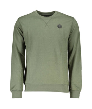 Gianmarco Venturi Green Cotton Sweatshirt