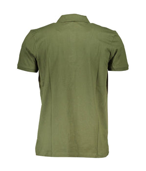 Gianmarco Venturi Green Cotton Polo Shirt