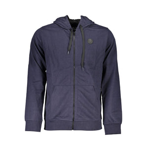 Gianmarco Venturi Blue Cotton Sweatshirt