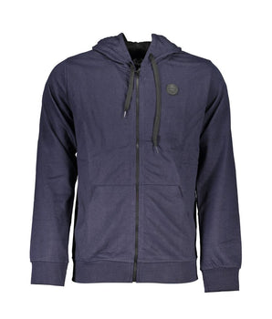 Gianmarco Venturi Blue Cotton Sweatshirt