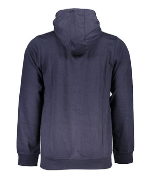 Gianmarco Venturi Blue Cotton Sweatshirt