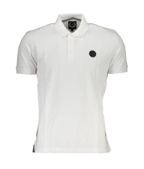 Gianmarco Venturi White Cotton Polo Shirt