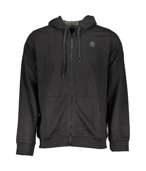 Gianmarco Venturi Black Cotton Sweatshirt