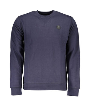 Gianmarco Venturi Blue Cotton Sweatshirt