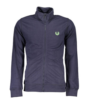 Gianmarco Venturi Blue Cotton Sweatshirt