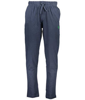Gianmarco Venturi Blue Cotton Pant