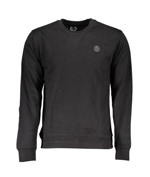 Gianmarco Venturi Black Cotton Sweatshirt
