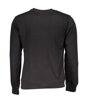 Gianmarco Venturi Black Cotton Sweatshirt