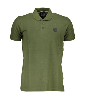 Gianmarco Venturi Green Cotton Polo Shirt