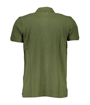 Gianmarco Venturi Green Cotton Polo Shirt