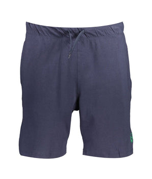 Gianmarco Venturi Blue Cotton Pant