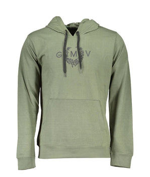 Gianmarco Venturi Green Cotton Sweatshirt