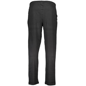 Gianmarco Venturi Black Cotton Pant