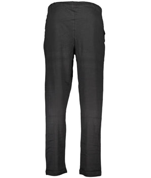 Gianmarco Venturi Black Cotton Pant