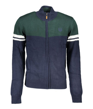 Gianmarco Venturi Blue Cotton Sweater