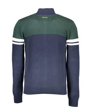 Gianmarco Venturi Blue Cotton Sweater