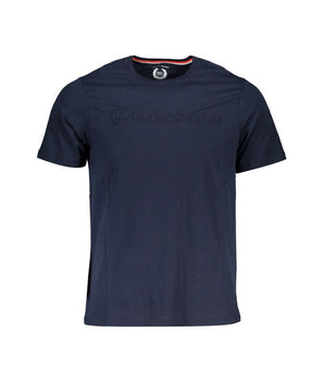 Gianmarco Venturi Blue Cotton T-Shirt