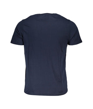 Gianmarco Venturi Blue Cotton T-Shirt
