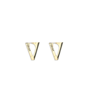 Versace Gold Metal Earrings