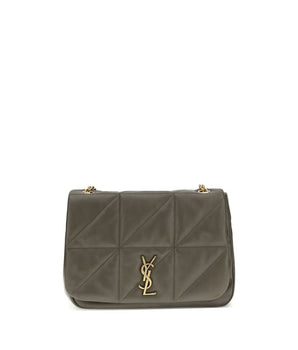 Saint Laurent Green Calf Leather Bos Taurus Shoulder Bag