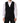 Dolce & Gabbana Black Cotton Waistcoat Dress Men Formal Vest