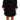 Dolce & Gabbana Black Silk Tulle Long Sleeve V-neck Dress