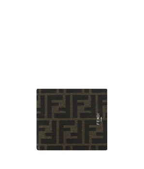 Fendi Brown Calf Leather Bos Taurus Wallet