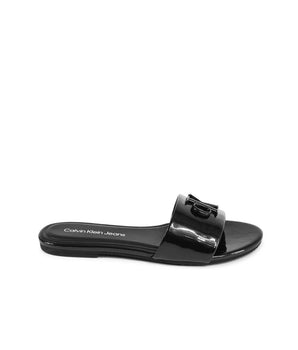 Calvin Klein Black Polyester Slippers