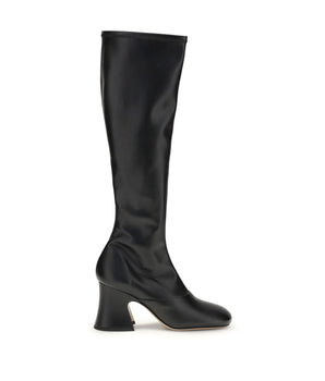 Chloé Black Leather Boots