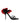 Dolce & Gabbana Black Leather Strappy Flower Heels Sandals  Shoes