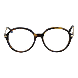Victoria Beckham Brown Metal &amp; Plastic Glasses (Frames)