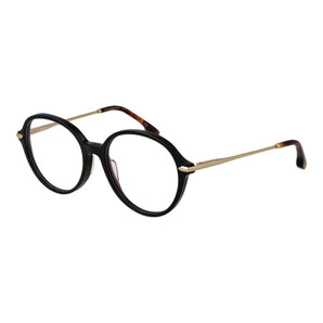 Victoria Beckham Black Metal &amp; Plastic Glasses (Frames)