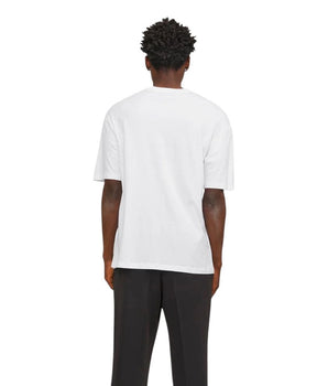 Jack Jones White Cotton T-Shirt