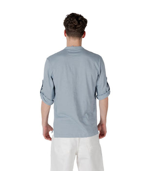 Antony Morato Blue Denim Shirt