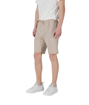 Antony Morato Beige Polyester Bermuda Shorts