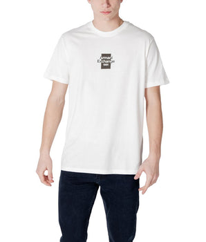 Armani Exchange White Cotton Sportswear