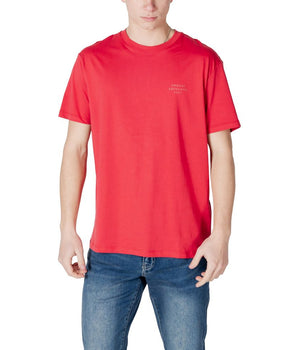 Armani Exchange Red Cotton Sportswear