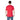 Armani Exchange Red Cotton T-Shirt