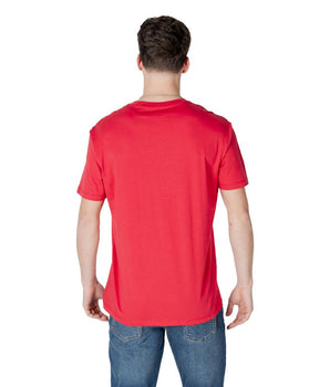 Armani Exchange Red Cotton Sportswear