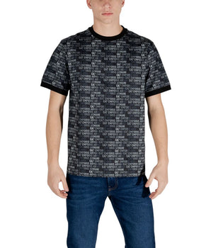 EA7 Emporio Armani Black Cotton Sportswear