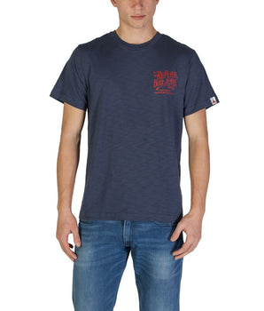 Replay Blue Cotton T-Shirt