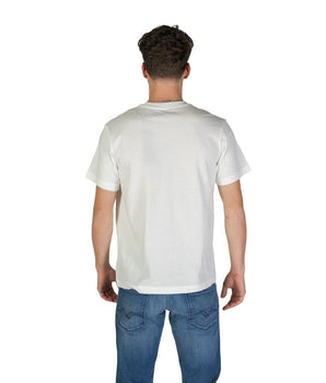 Replay White Cotton T-Shirt