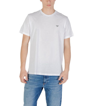 Emporio Armani Underwear White Cotton T-Shirt