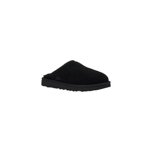 UGG Black Suede Leather Clogs
