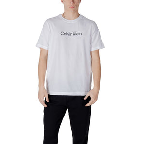 Calvin Klein Sport White Cotton T-Shirt