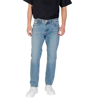 Jack Jones Blue Cotton Skinny Jean