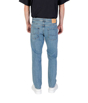 Jack Jones Blue Cotton Skinny Jean